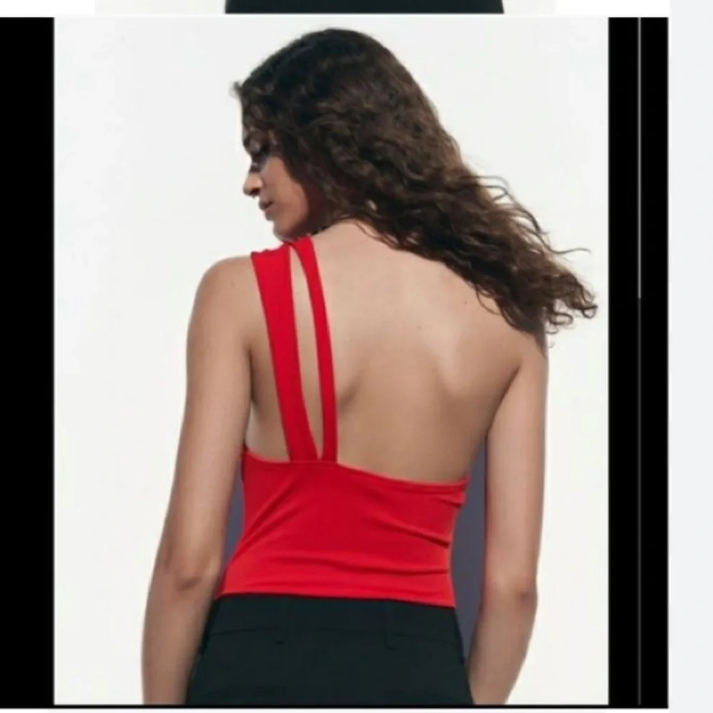 ZARA RING TRIM CROSS STRAP BODYSUIT - Picture 3 of 6